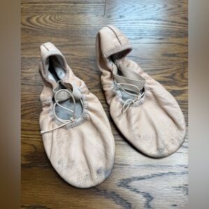 BLOCH Dansoft SO205L Pink Leather Ballet Shoes Size 4C
